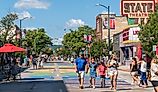 Downtown Traverse City, Michigan. (Image credit Heidi Besen via Shutterstock)