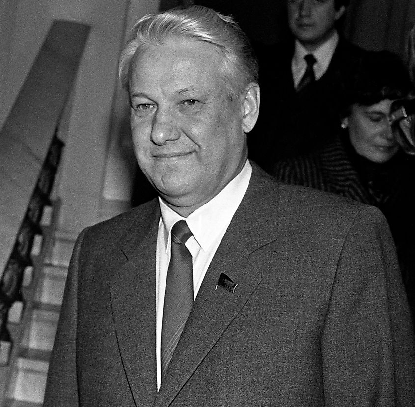 Boris Nikolayevich Yeltsin. Editorial credit: Dmitry L. Medvedev / Shutterstock.com