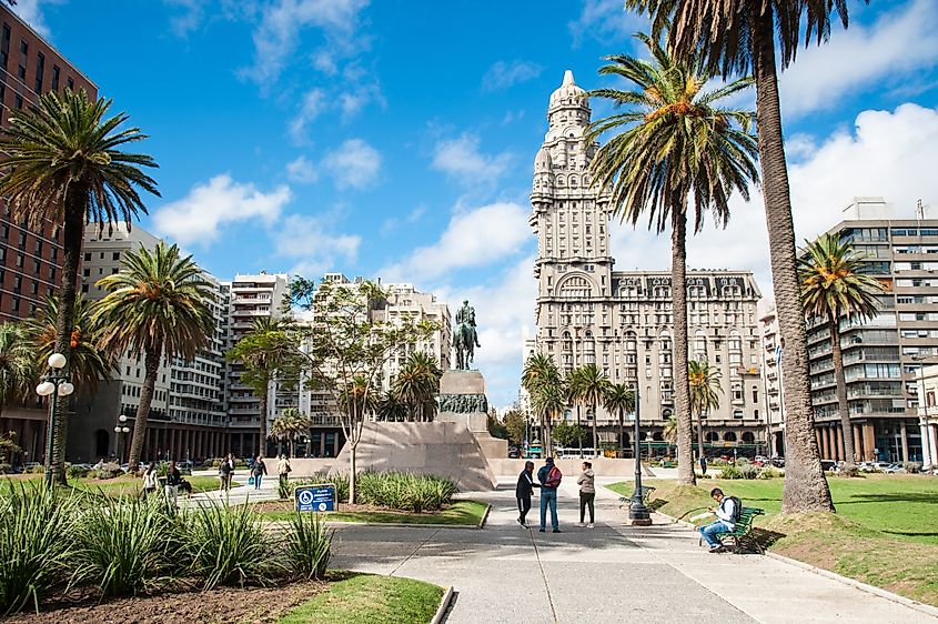 City of Montevideo, capital, Uruguay. 