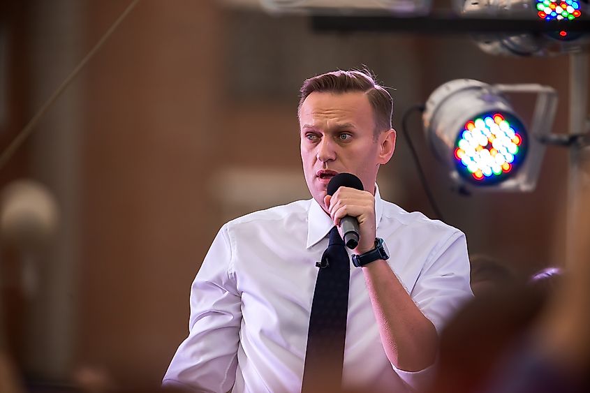  Alexei Navaln. Editorial credit: Andrei Kutuzov / Shutterstock.com