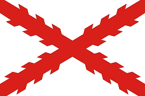 Spanish Colonial Flag used in Ecuador during Spanish colonial rule (1534 to 1820)