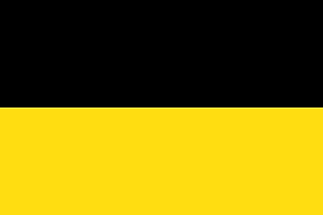 Civil flag or Landesfarben of the Habsburg monarchy (1700-1806)