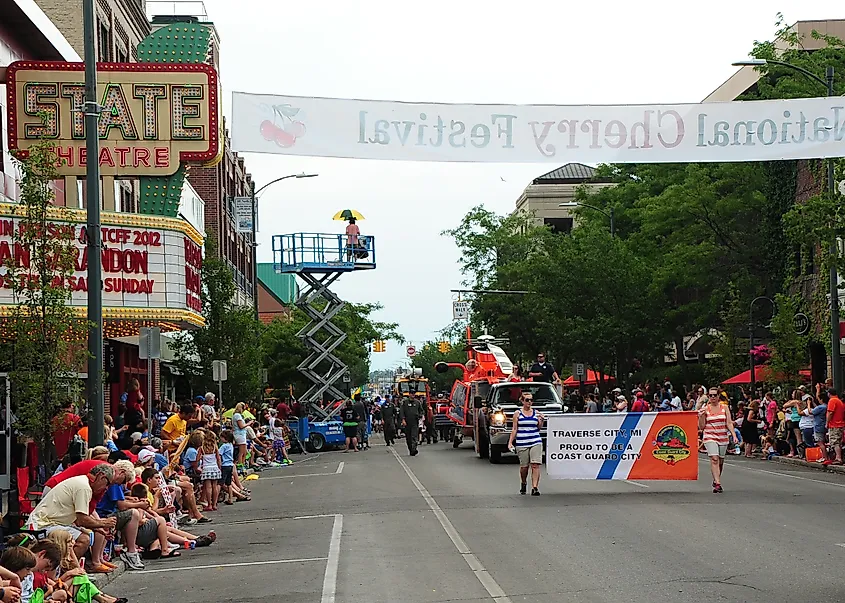 National Cherry Festival, Traverse City, Michigan.