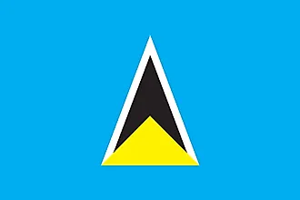 Flag of Saint Lucia
