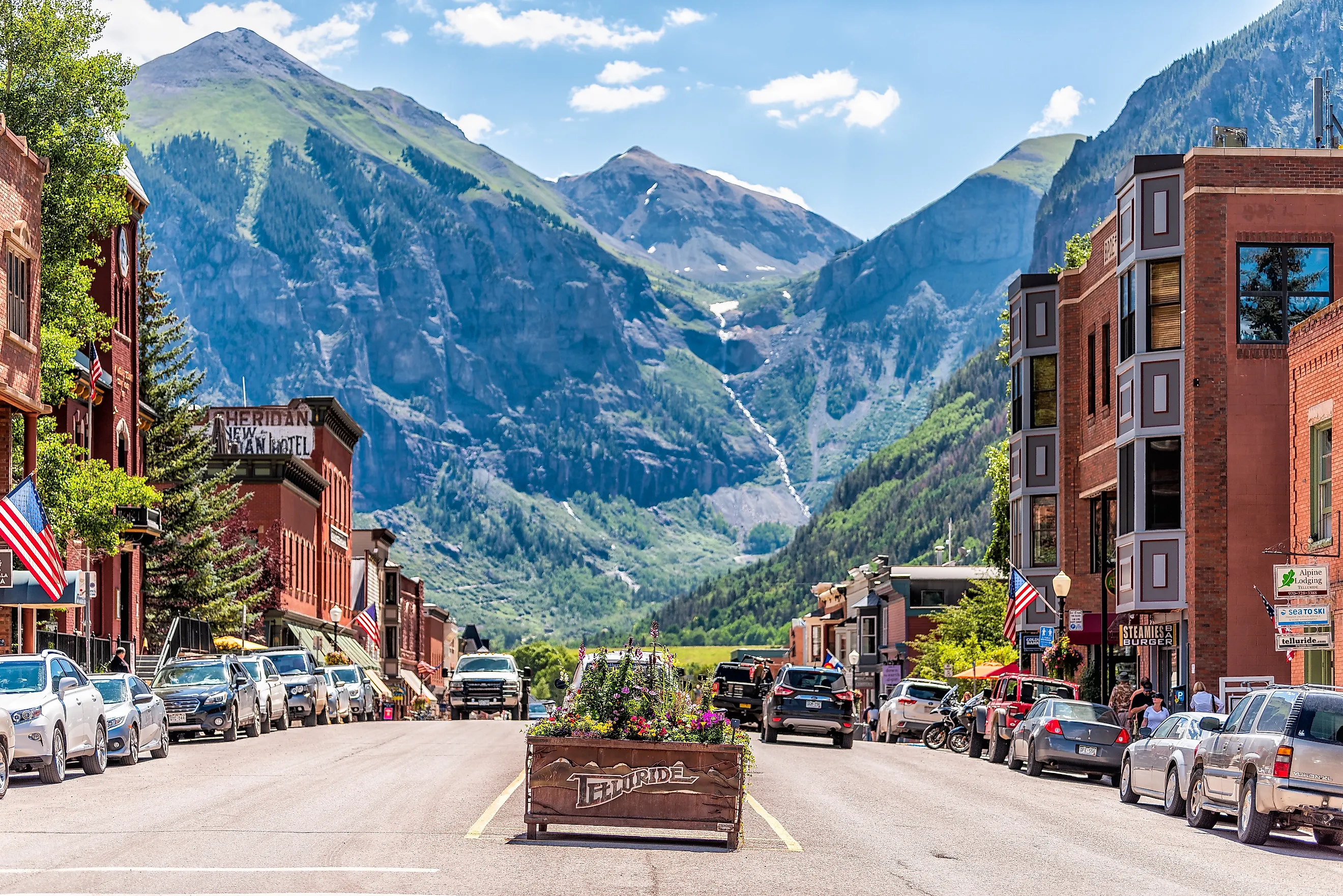 The Main Street in Telluride, Colorado. Image credit: Kristi Blokhin / Shutterstock.com.