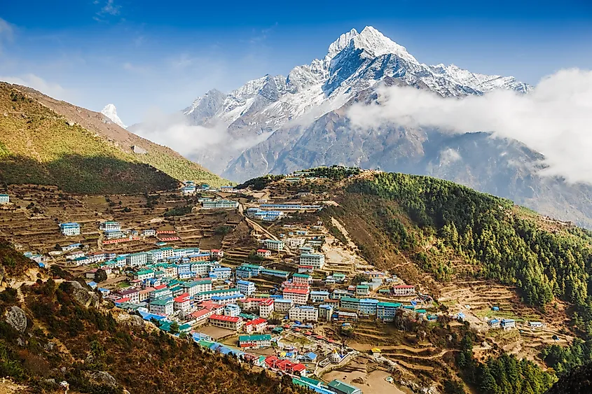 A Himalayan village in Nepal.
